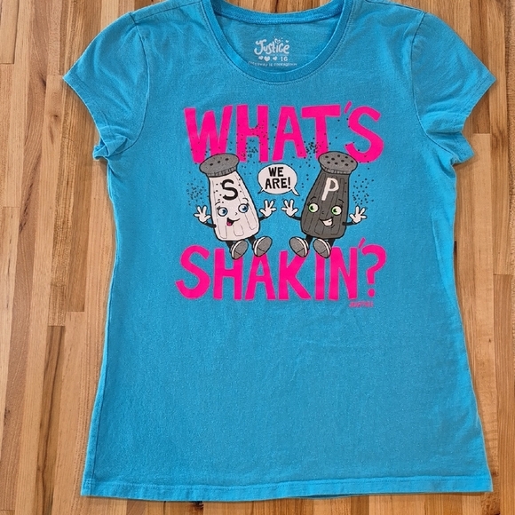 Justice Other - Justice Blue Short Sleeve Graphic Tee